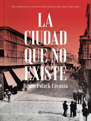 cover image of La ciudad que no existe